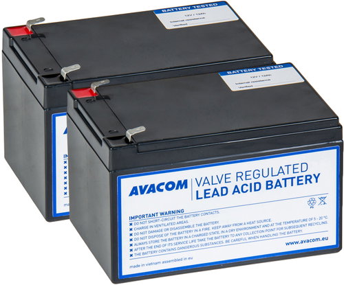 Avacom AVA - RBP02 - 12120 - KIT Belkin, CyberPower - UPS Batteries - Main image
