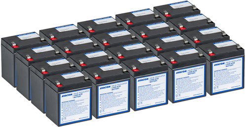 Avacom AVA - RBP20 - 12050 - KIT HP, Legrand, Vertiv - UPS Batteries - Main image