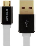 AVACOM MIC-120W micro USB 120 cm biela - Dátový kábel