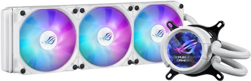 ASUS ROG STRIX LC III 360 ARGB LCD WHITE - Vízhűtés - Fő fotó