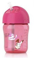 Philips AVENT fľaša so slamkou 260ml, ružový - Detská fľaša na pitie