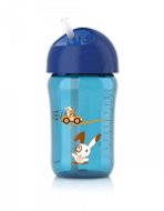 Philips AVENT fľaša so slamkou 340 ml, modrá - Detská fľaša na pitie