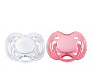 Philips AVENT SENSITIVE Pacifier 0 - 6 months, white and pink - Dummy