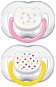 Philips AVENT Pacifier SENSITIVE FANTASY 6-18 months, pink-yellow - Pacifier
