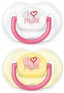 Philips AVENT Pacifier 0-6 months, White and Yellow - Pacifier