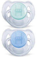 Philips AVENT TRANSPARENT 6-18 m. Blue-green 2 pc - Pacifier