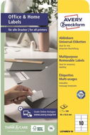Avery Zweckform L4744REV-10 snímatelné samolepící etikety - Etikety