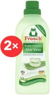 FROSCH ECO Fabric Softener Aloe Vera 2× 750ml (62 Washings) - Eco-Friendly Fabric Softener