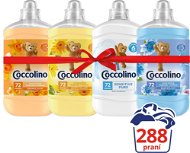 COCCOLINO Blue Splash, Orange Rush, Happy Yellow, Sensitive 4×1.8 l (288 washes) - Fabric Softener