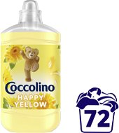 Aviváž COCCOLINO Happy Yellow 1,8 l (72 praní) - Aviváž