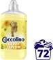 COCCOLINO Happy Yellow 1,8 l (72 mosás) - Öblítő