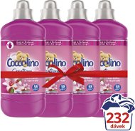 COCCOLINO Creations Tiare Flower & Red Fruits 4× 1.45l (232 Washings) - Fabric Softener