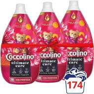 COCCOLINO Intense Fuchsia Passion 3× 870 ml (174 mosás) - Öblítő