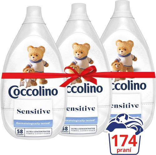 COCCOLINO Intense Pure aviváž 3× 960 ml (192 praní) - Aviváž - Hlavní obrázek