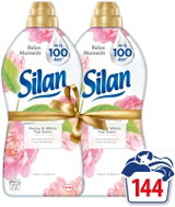SLON Peony &amp; White Tea 2 × 1.8 l (144 washes) - Fabric Softener