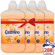 COCCOLINO Orange Rush 4 × 1.8 L (288 Washes) - Fabric Softener