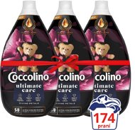 COCCOLINO Deluxe Divine Petals 3× 870ml (174 Washings) - Fabric Softener