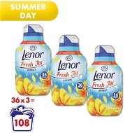 Lenor Fresh Air Effect Summer Day 3×504ml (108 washes) - Fabric Softener