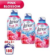 Lenor Fresh Air Effect Pink Blossom 3×840ml (180 washes) - Fabric Softener