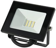 AVIDE Ultratenký LED reflektor černý 10 W 800 lm, studená - LED reflektor