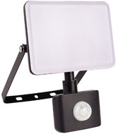 AVIDE Frameless LED spotlight with motion sensor black, 20 W 1800 lm, daytime - LED Reflector