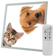 Ortus Stmívatelný LED panel s motivem kočka a pes, 60 × 60 cm  CCT - LED Panel