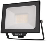 AVIDE Premium ultra-thin LED spotlight black 30 W 3000 lm, daytime, with sensor preparation - LED Reflector