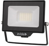 AVIDE Premium ultra-thin LED spotlight black 20 W 2000 lm, cold, with sensor preparation - LED Reflector