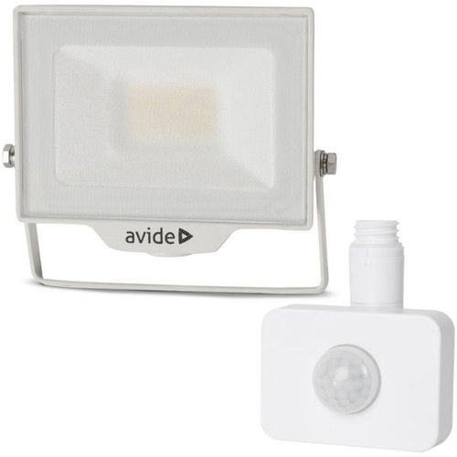 AVIDE Premium ultra-thin LED spotlight white 20 W 2000 lm, daytime, with motion sensor - LED Reflector - Main image