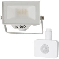 AVIDE Premium ultra-thin LED spotlight white 10 W 1000 lm, daytime, with motion sensor - LED Reflector