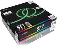 AVIDE Set of neon flex LED strip 3,6 W/m, RGB, with source 5 m - LED Light Strip