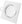 Suspension spotlight white, including socket GU10, square