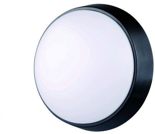 AVIDE Titania-R, premium LED outdoor lighting, wet operation, IP54 14 W, 1400 lm, daytime, black - Ceiling Light - Main image