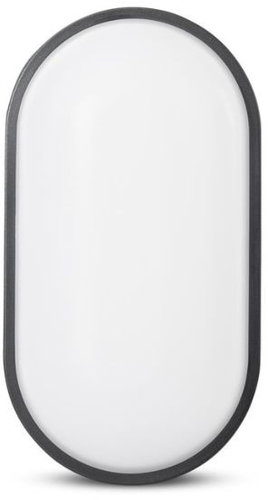 AVIDE Premium LED outdoor lighting Triton-O wet operation IP65 20W 2000lm daylight, black - Ceiling Light - Main image