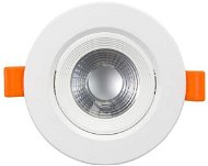 Výklopné podhledové bodové LED 7 W kruh teplá 9 cm - Bodové osvětlení