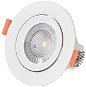 Bodové osvětlení Výklopné podhledové bodové LED 5 W kruh denní 9 cm - Bodové osvětlení