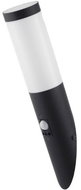 Outdoor wall lamp Boca 1×E27 black with motion sensor - Wall Lamp