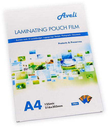 AVELI A4/250 glossy - Laminating Film - Main image