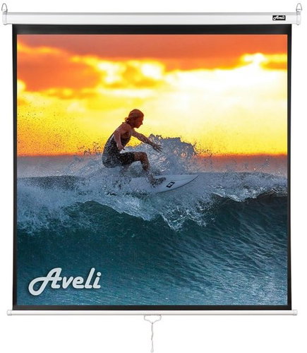 AVELI, roller blind, 84", (1:1) - Projection Screen - Main image