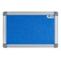 AVELI 45 x 60cm Blue, Aluminium Frame - Notice-board