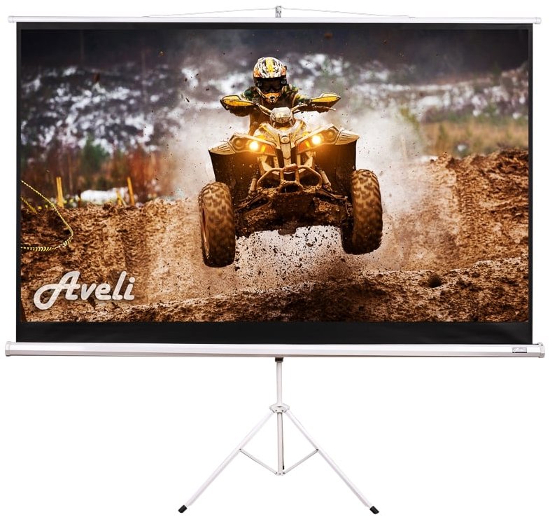 AVELI, mobil állvány, 120", (16:9)