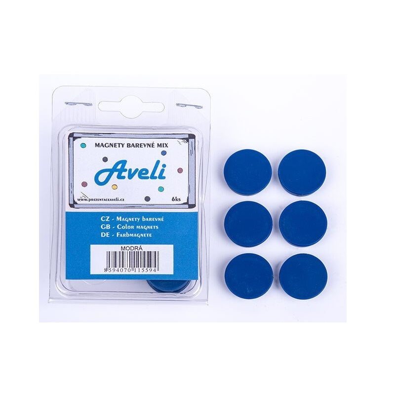 AVELI 24 mm, kék - 6 darab a csomagban