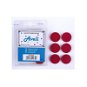Magnet AVELI 24mm, Red - 6pcs in Package - Magnet