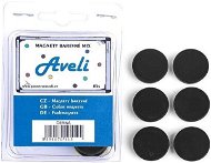 Magnet AVELI 24 mm, černý - balení 6 ks - Magnet