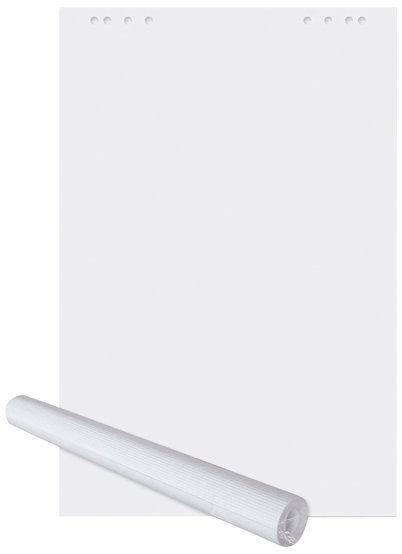 AVELI Flipchart papír, 25 lapos, sima