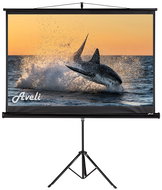AVELI, mobile tripod, 70", (16:10), black tube - Projection Screen
