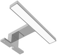 AVIDE Bathroom LED light above mirror 18 cm, 3,5 W, 200 lm, daylight, chrome - Wall Lamp