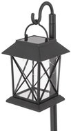 ENTAC Solar garden light LED lantern, 42 cm, plug-in, black, warm light - Garden Lighting