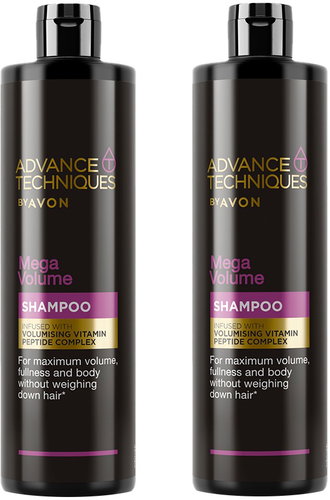 Avon Shampoo for stunning hair volume 400 ml, 2 pcs - Shampoo - Main image