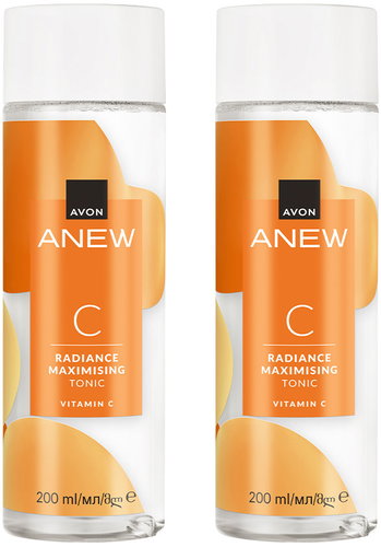 Avon Brightening Toner Anew with Vitamin C 200 ml 2 pcs - Face Tonic - Main image